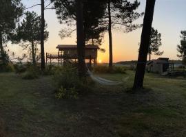 l'Observatoire de l'Aérogrange, cottage à Biscarrosse