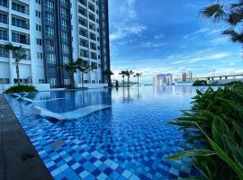 RUMA Executive Homestay Bukit Mertajam with Pool Netflix #FREETAX, hotelli kohteessa Bukit Mertajam lähellä maamerkkiä Valtionmoskeija