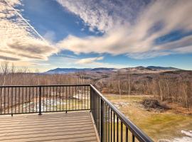 Secluded Kingfield Abode with Idyllic Mtn Views, ski resort in Kingfield