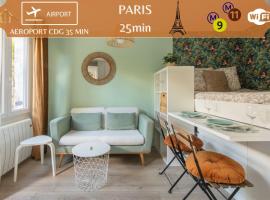 BENFLEET 2 Cocooning studio Proche Paris – hotel w mieście Romainville