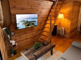 Le Chalet, cabin in Saint-Pardoux-la-Rivière