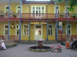 Parko Vila, holiday rental in Druskininkai