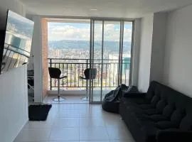 Apartamento privado con vista en el centro de B/ga