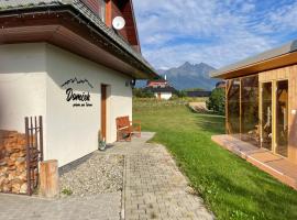 Domček & SAUNA garden, hotel Felsőerdőfalván