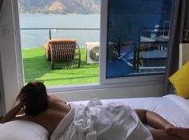 Viesnīca luxury atitlan suites pilsētā Sanpedro la Laguna