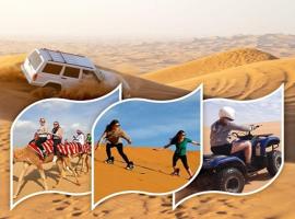 Desert Safari Dubai Tour Chemist、ドバイのキャンプ場