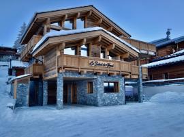 Chalet de luxe avec magnifique vue à Courchevel, 5 chambres, 15 pers، فندق في كورشوفيل