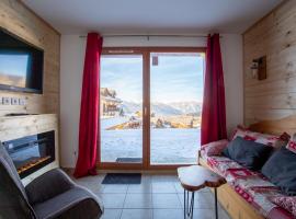 Cosy Cottage 1800 - pied des pistes - Piscine, Sauna, parking privée, hotel i Les Orres