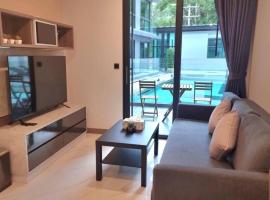 B207-Hi-Ended Pool Access 1br 300m 2 Ao Nang Beach, khách sạn ở Ao Nang Beach