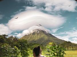 Arenal Xilopalo, chalé alpino em La Fortuna