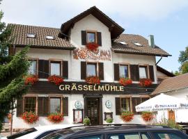 Gasthaus zur Grässelmühle – hotel z parkingiem w mieście Obersasbach