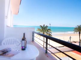 노보 산티 페트리에 위치한 호텔 La Barrosa con vistas al mar