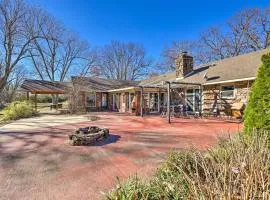 Private Pond + Patio: Expansive Escape in Rogers