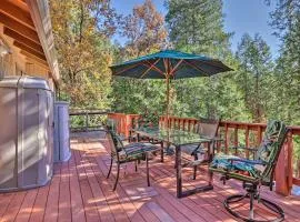 Quiet and Cozy Twain Harte Cabin with Forest View