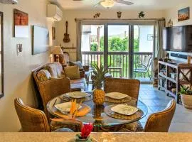 Pristine Lihue Condo with Balcony Walk to Beach!