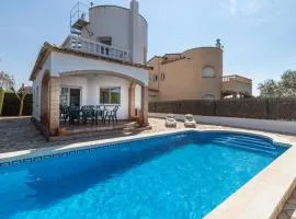 Casa con Piscina, A/A, Wifi, Barbacoa, a 200 m de la Playa - ES-89-75