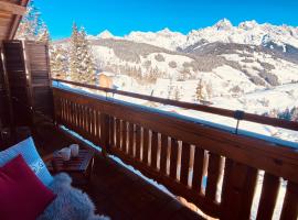 Ski-in & Ski-out out Chalet Maria with amazing mountain view