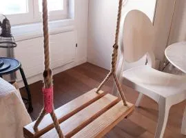 -Parking privé -Maison Entière -Balancoire en intérieur-Coeur historique -La Clef de Honfleur