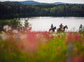 Montana Hill Guest Ranch, מלון בBridge Lake