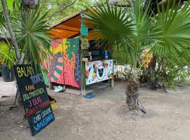 Balam Camping & cabañas, camping i Isla de Holbox