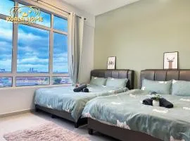 NEW!! Loving Night Novo 2BR 4-9pax I Jonker I Netflix I Family