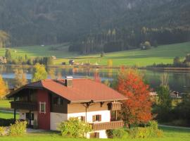 Seehaus Verena, beach rental in Weissensee