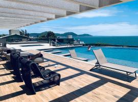Bela Cobertura com vista para o mar, hotel perto de Dunas dos Ingleses, Florianópolis