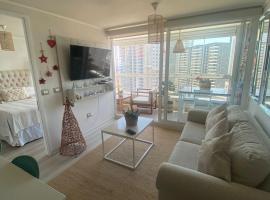 Departamento en Costa de Montemar，康康的飯店