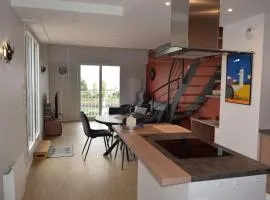 Appartement lumineux avec grande terrasse, fibre et garage - FR-1-197-522