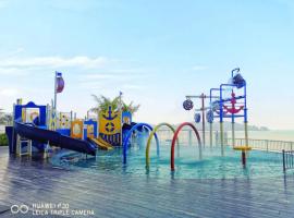 Viesnīca ar baseinu Comfy Imperium Residence Kuantan Studio Seaview pilsētā Kuantana