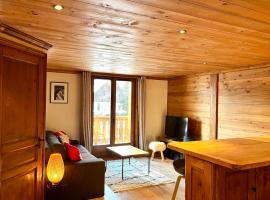 Chic And Cosy Apt With Balcony In Megeve, local para se hospedar em Megève