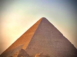 Giza pyramids view homestay
