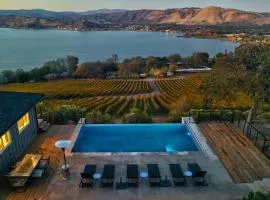 Vineyard Setting With 180 Panoramic Lake Views