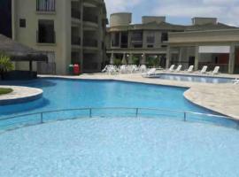 Flat Quartier - Aldeia das Águas, hotel cu piscine din Barra do Piraí