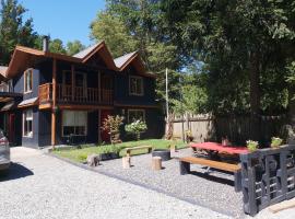 Hostal Ruka Lodge, boende vid stranden i Villarrica