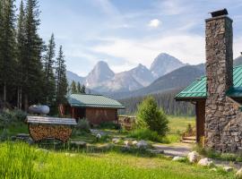 Mount Engadine Lodge, camping de luxe à Kananaskis Village