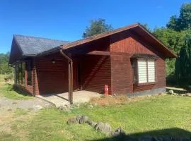 Pucón cabañas con piscina para 9 personas