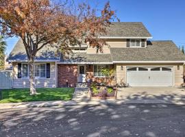 Modesto Home with Deck - 2 Mi to Vintage Faire Mall, vacation rental in Modesto