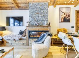 Appartement style chalet 5* vue Mont-Blanc - Arc 1950, chalet in Arc 1950