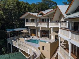 Mountain View Hotel, goedkoop hotel in La Digue
