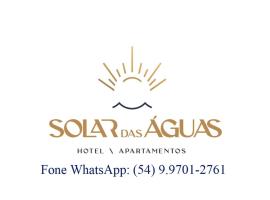 Solar das Águas - HOTEL, hotel with parking in Marcelino Ramos
