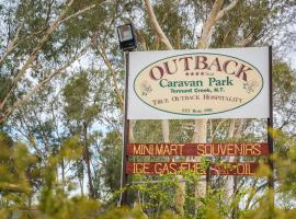 Outback Caravan Park Tennant Creek: Tennant Creek şehrinde bir kamp alanı