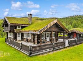Large cabin on Nesfjellet pure luxury feeling, hotel with parking in Nes
