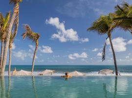 Saline Ta&iacute;ba Boutique Beach Hotel, hotel com banheiras de hidromassagem em Ta&iacute;ba