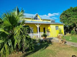 Villa Caraïbes, hotel s parkiriščem v mestu Sainte-Rose