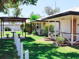 Warrego Hotel Motel Cunnamulla, motel americano em Cunnamulla