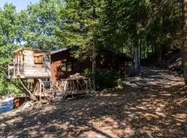 Chalet in the woods with jacuzzi and Sauna