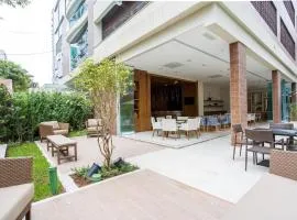 Estanconfor Praia Santos AC garagem sacada fechada