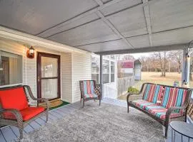 Eufaula Escape with Deck - Steps to Lake!