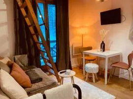 Charmant studio avec coin nuit en mezzanine La Foux d'Allos